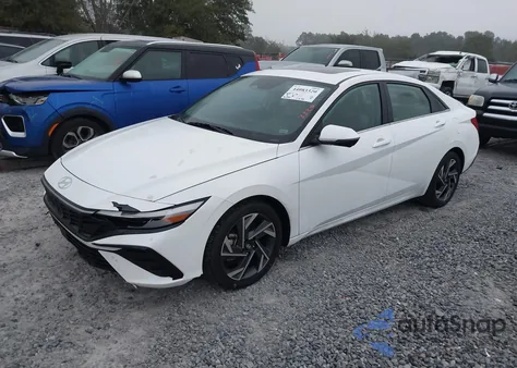 2024 Hyundai Elantra Limited z USA, uszkodzony, nr VIN KMHLP4DG3RU732180